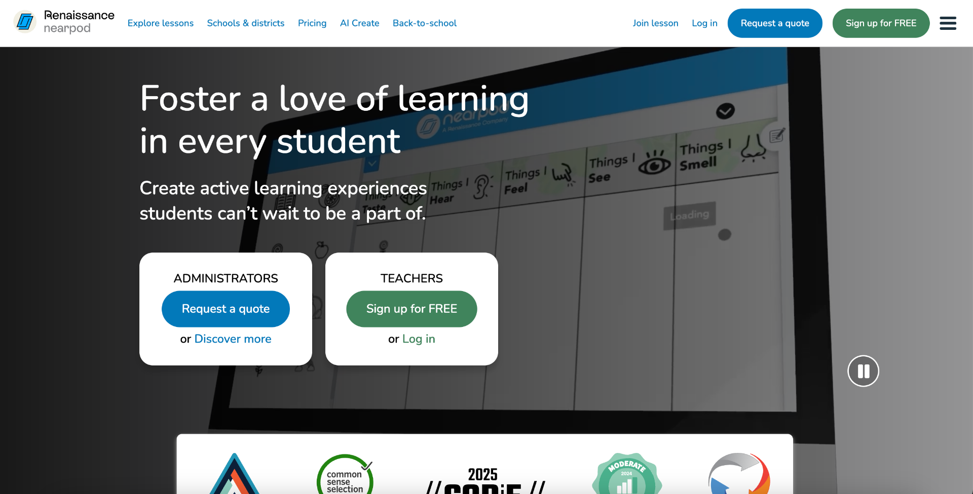 Nearpod interactive lessons